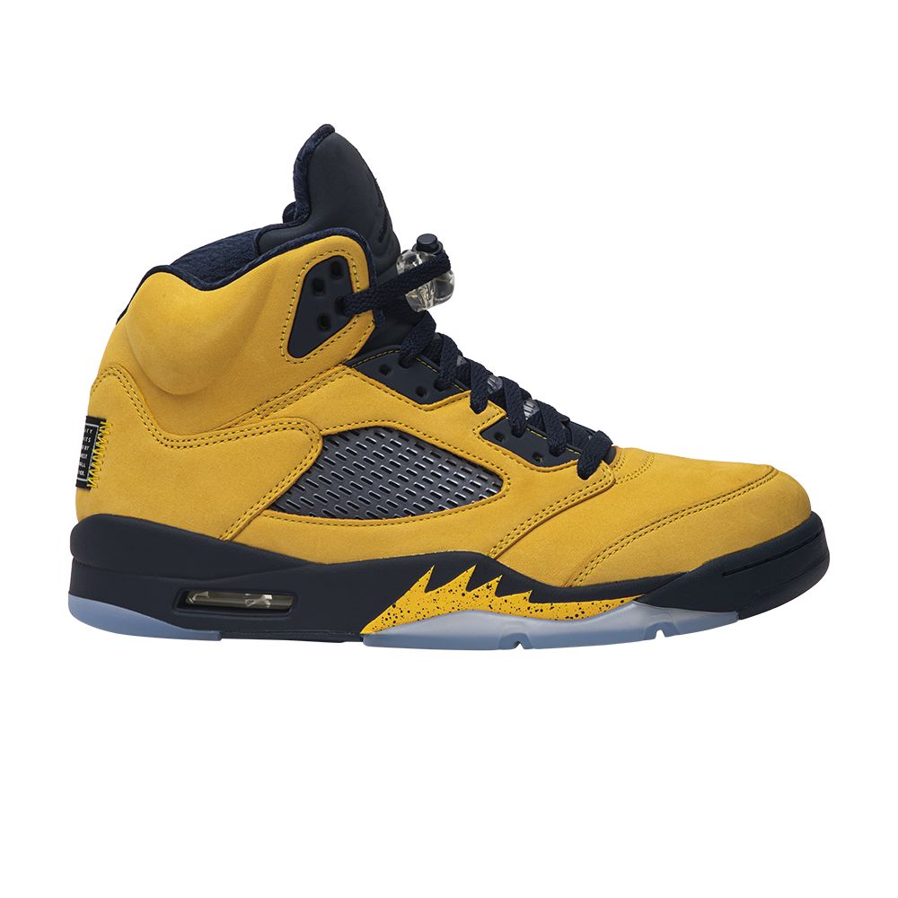 Air Jordan 5 Retro SP 'Michigan' | Yellow | Men's Size 7.5