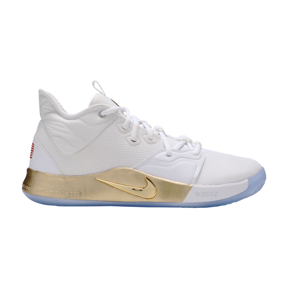 Nike NASA x PG 3 'Apollo Missions' | White | Men's Size 7.5