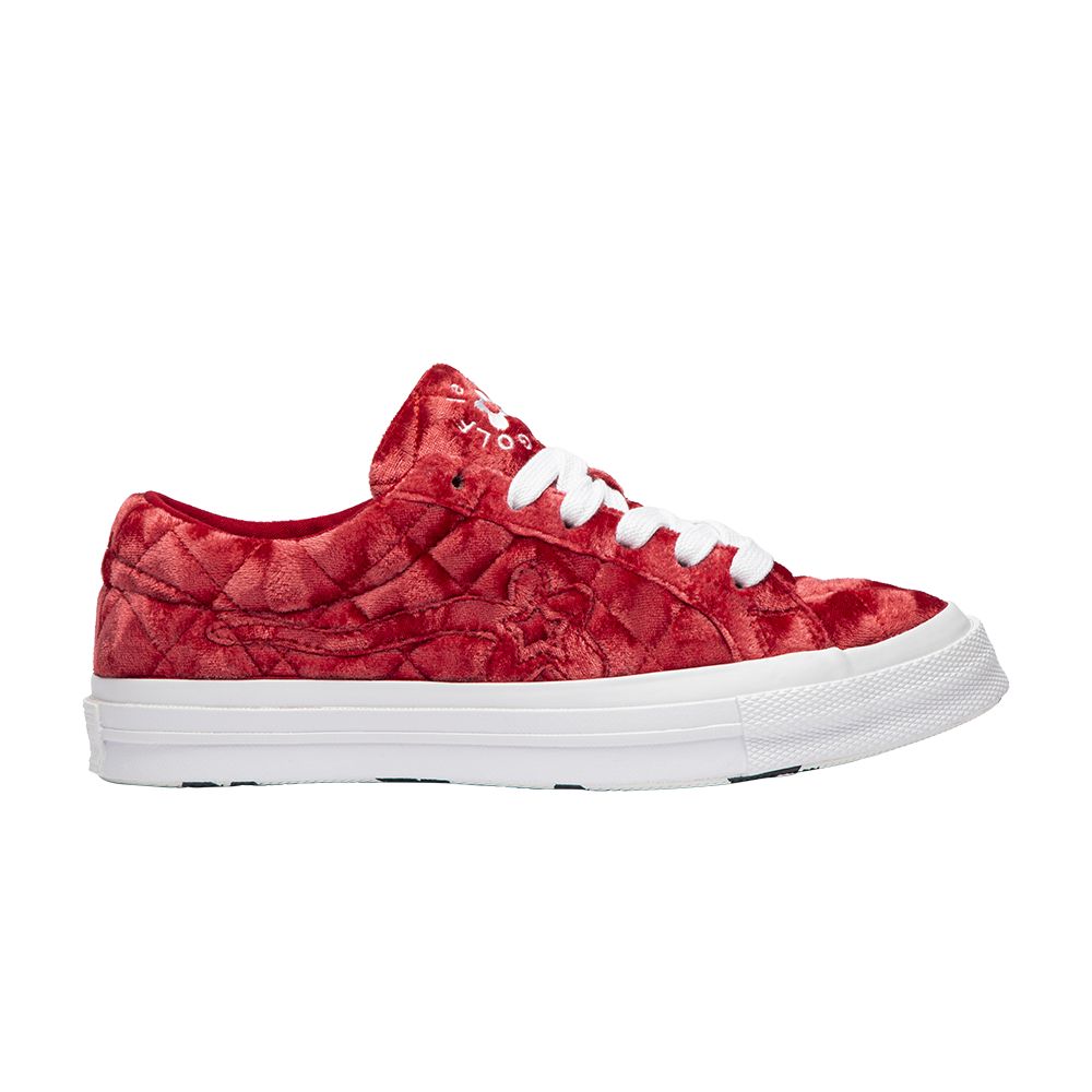 Converse Golf Le Fleur x One Star 'Quilted Velvet Cherry' | Red | Men's Size 8