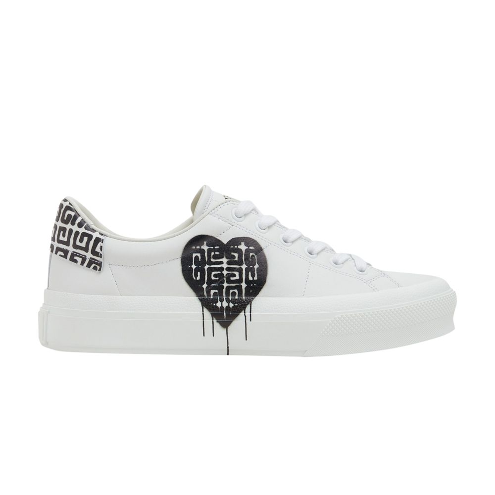 Pre-owned Givenchy Chito X Wmns City 'heart 4g Tag Effect' | White | Women's Size 40