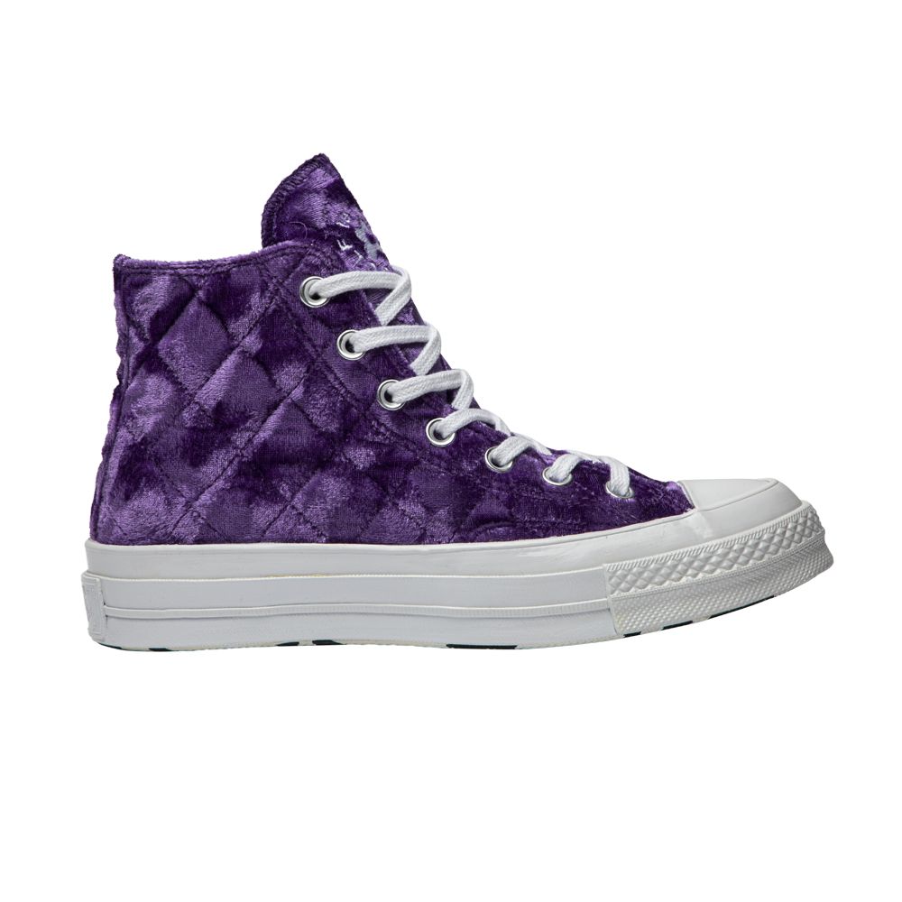 Converse Golf Le Fleur x Chuck 70 Hi 'Quilted Velvet Tillandsia Purple' | Men's Size 3.5