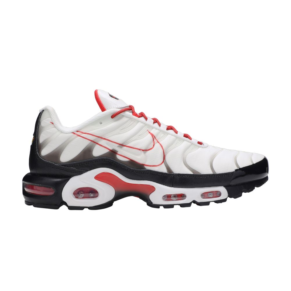 Nike Air Max Plus 'Script Swoosh' | White | Men's Size 7.5