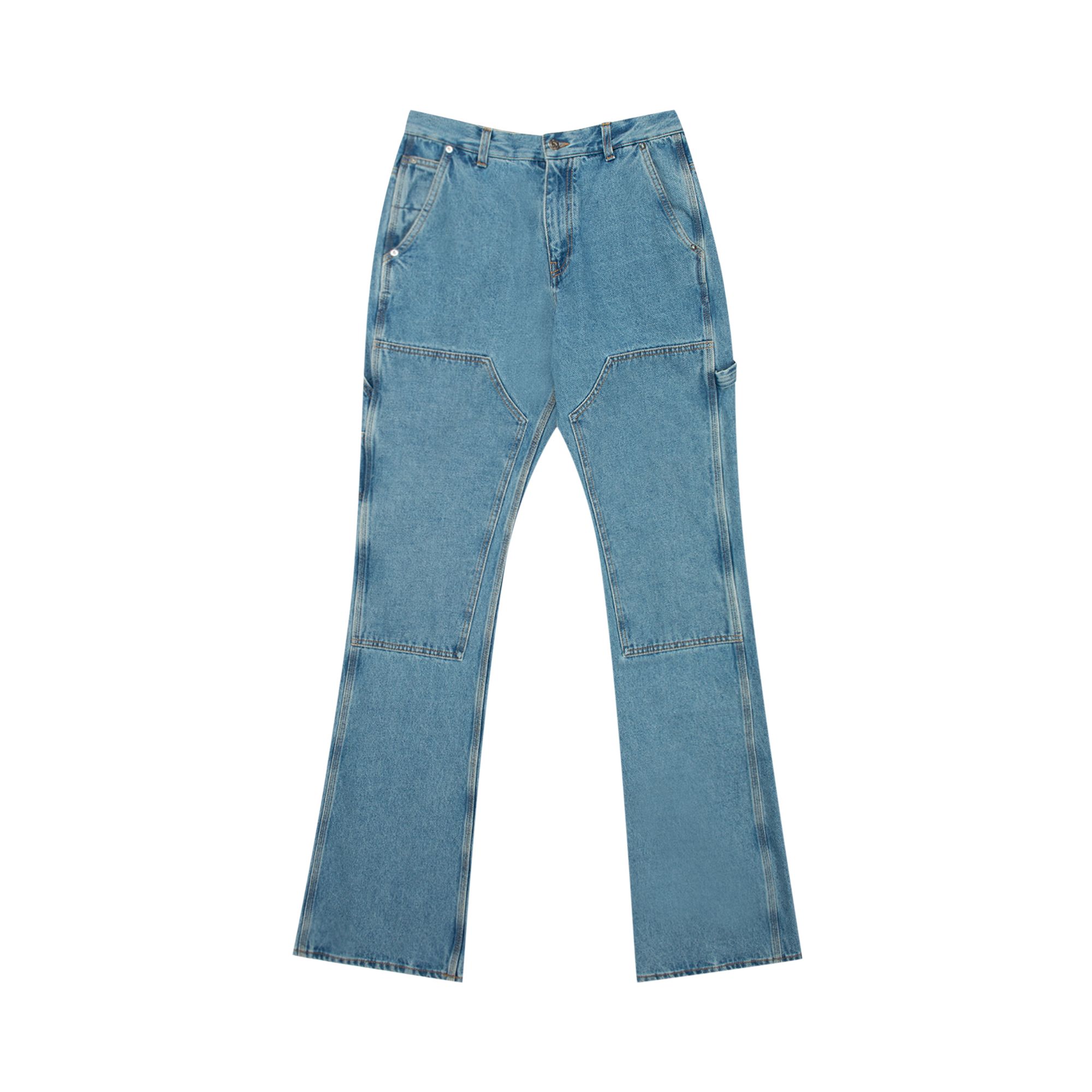 Off-White Flare Carpenter Jeans 'Medium Blue' | Men's Size 31