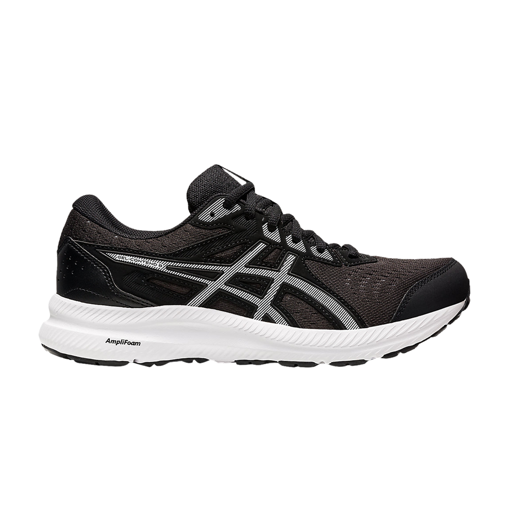 Pre-owned Asics Wmns Gel Contend 8 'black White'