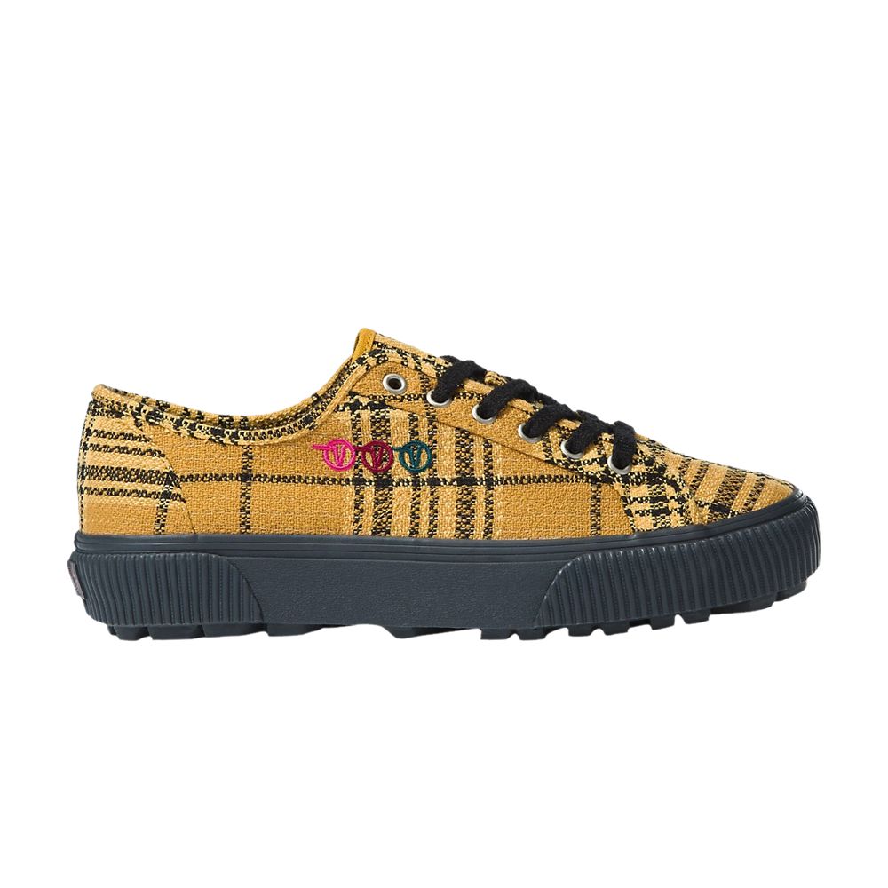 Pre-owned Vans Alex Knost X Lee-ann Curren X Delridge Sf 'yellow Plaid'