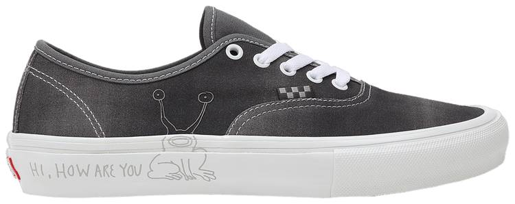 Daniel Johnston x Vans Skate Authentic Hi How Are You Project