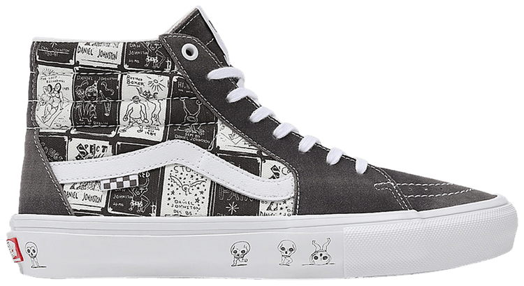 Daniel Johnston x Vans Skate Sk8 Hi Hi How Are You Project