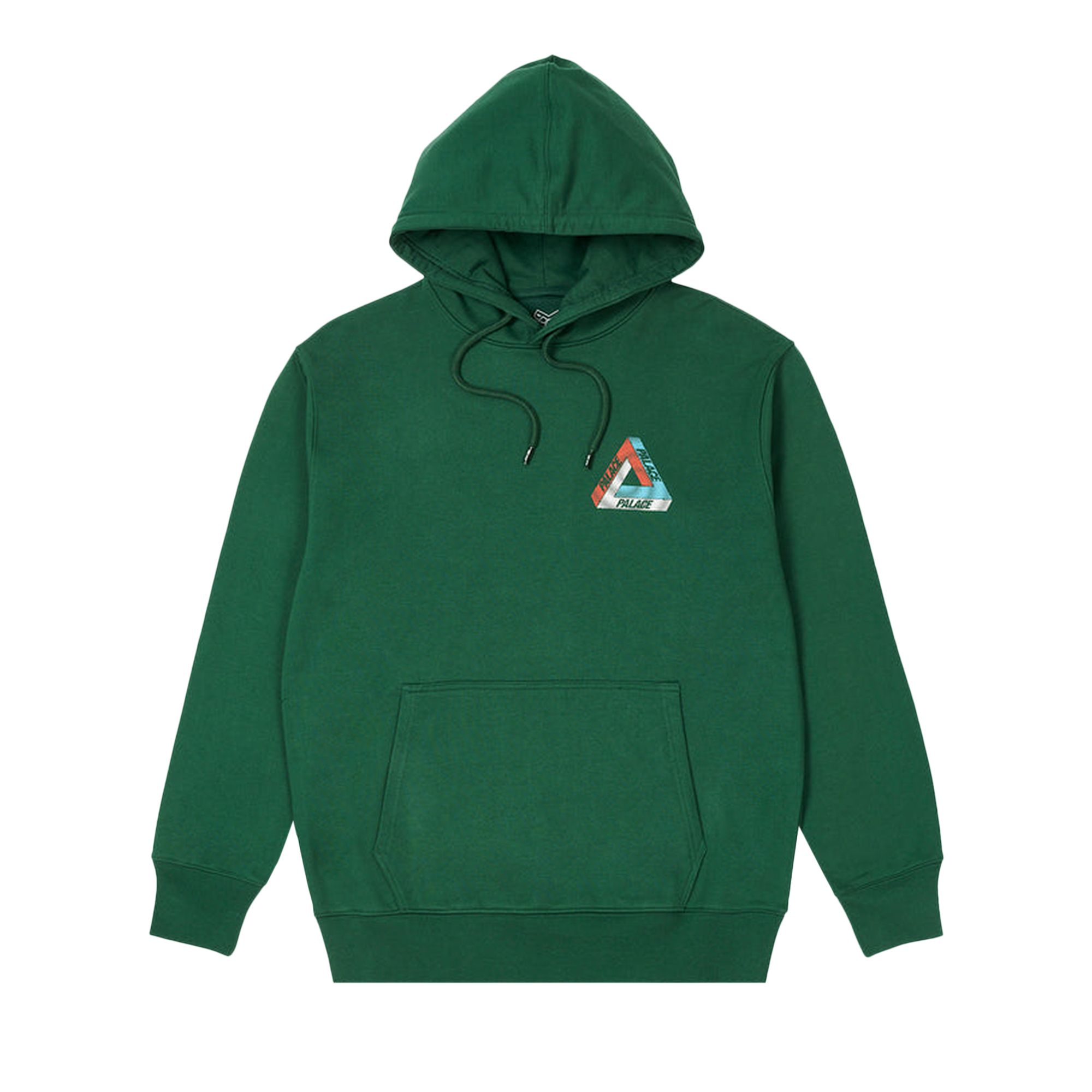 Palace Swirl Tri-Ferg Hood 'Green' | Men's Size XL