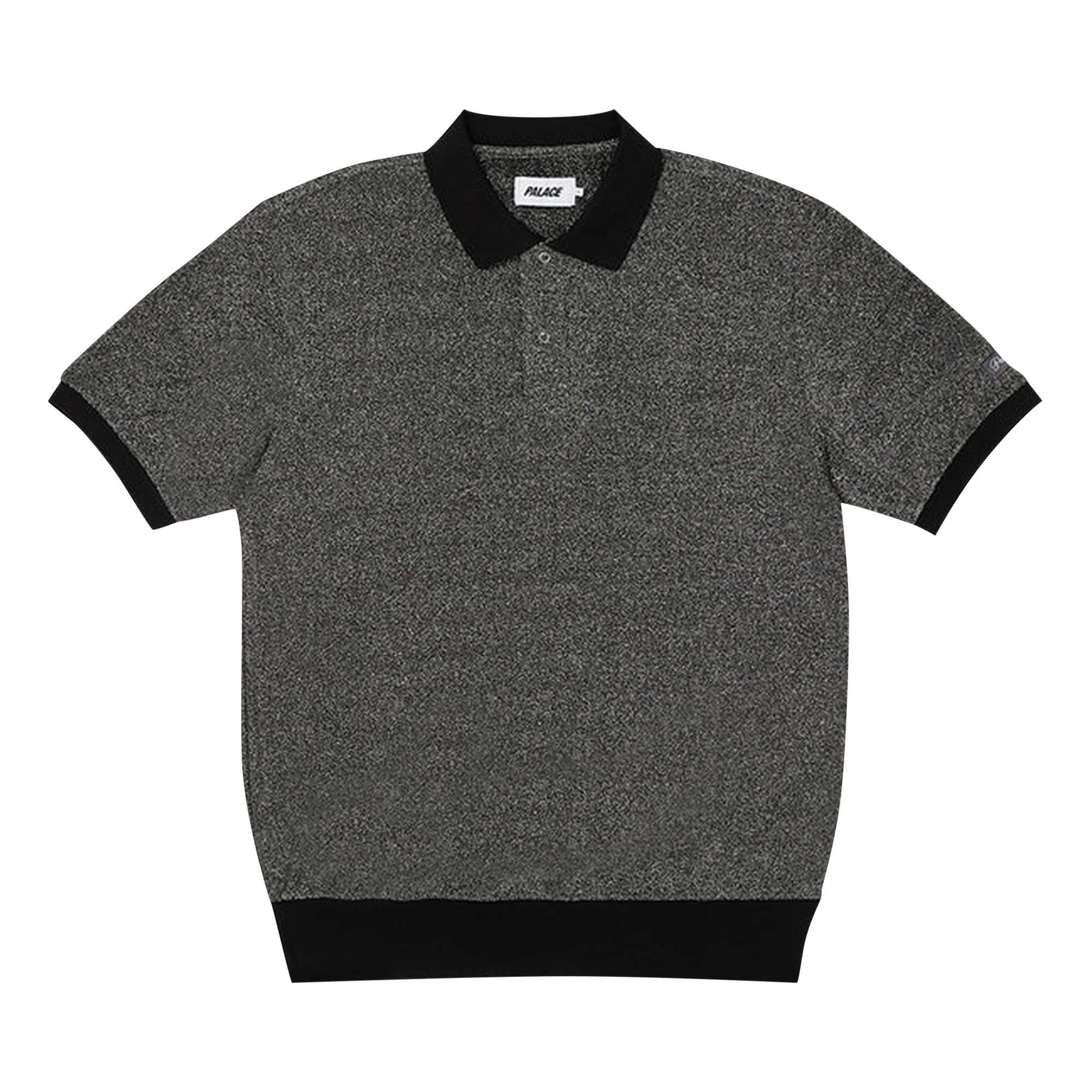 Pre-owned Palace Lurex Polo 'silver'