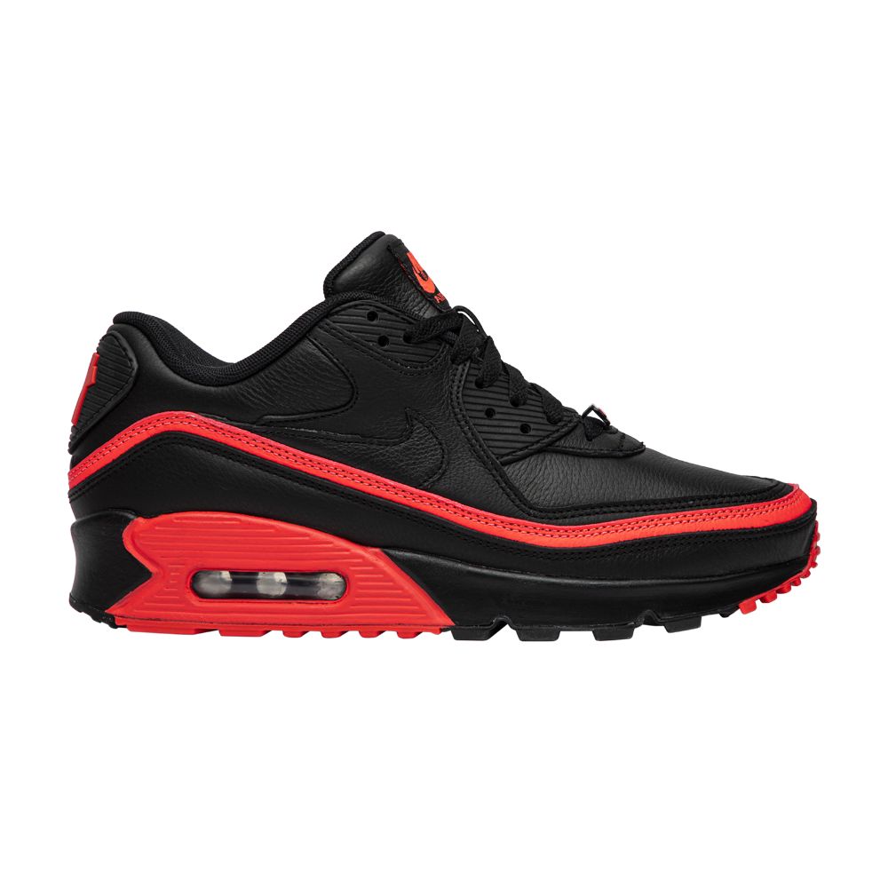Nike Undefeated x Air Max 90 'Black Solar Red' | Men's Size 5.5