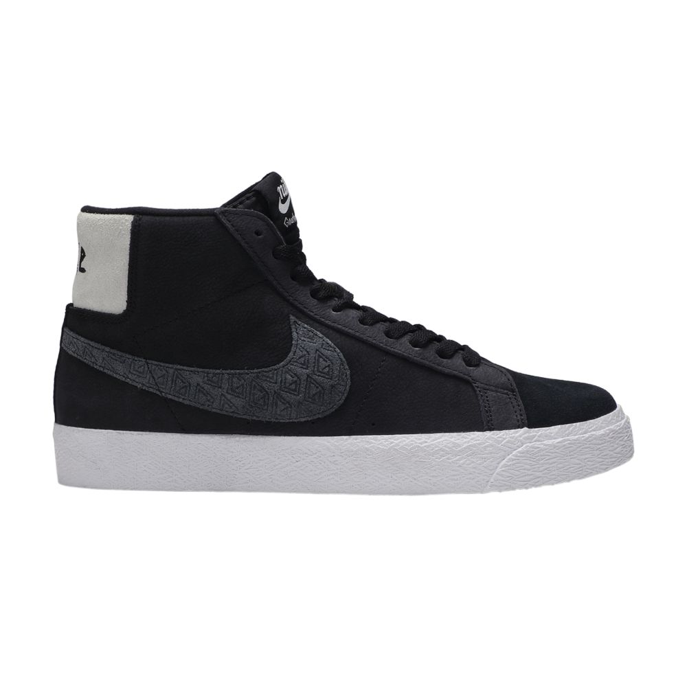 Nike Gnarhunters x Zoom Blazer Mid SB 'Black' | Men's Size 11