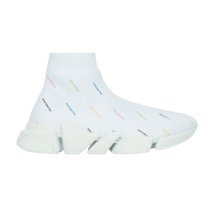 Balenciaga sock shoes white top