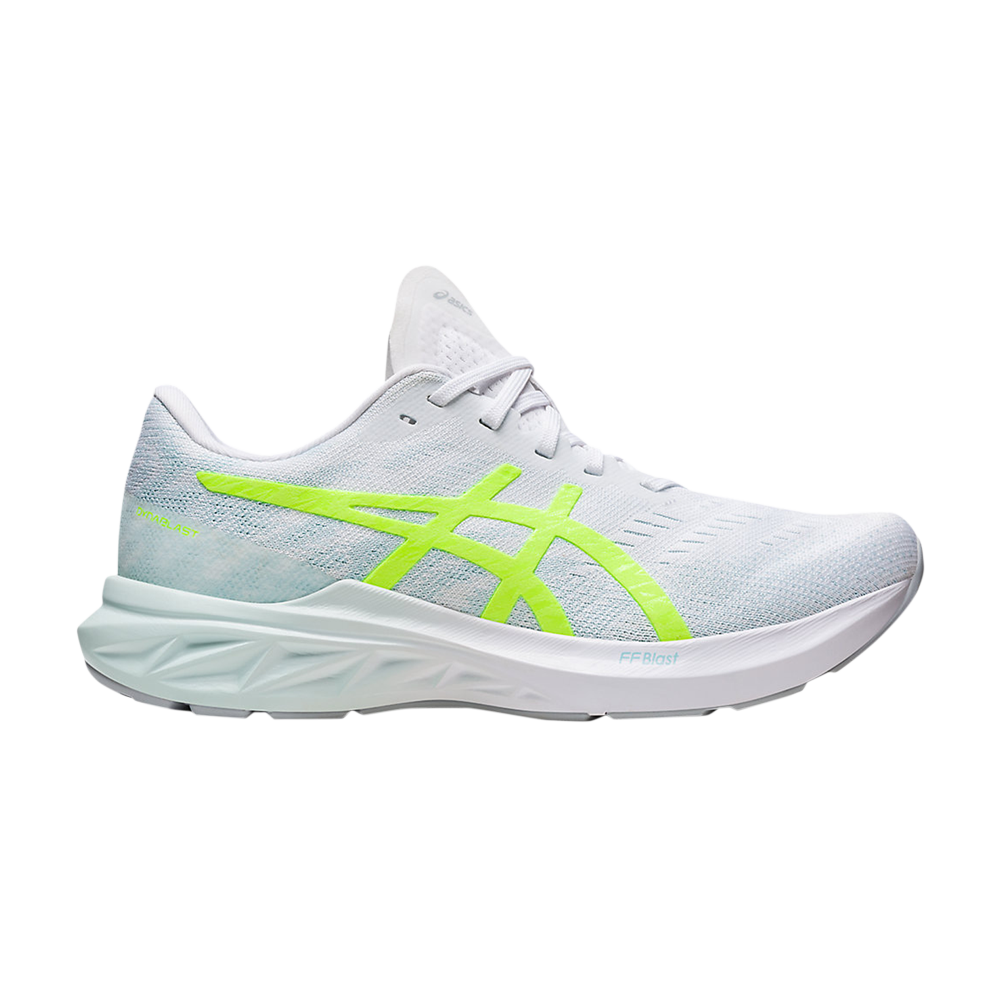 Pre-owned Asics Wmns Dynablast 3 'white Safety Yellow'