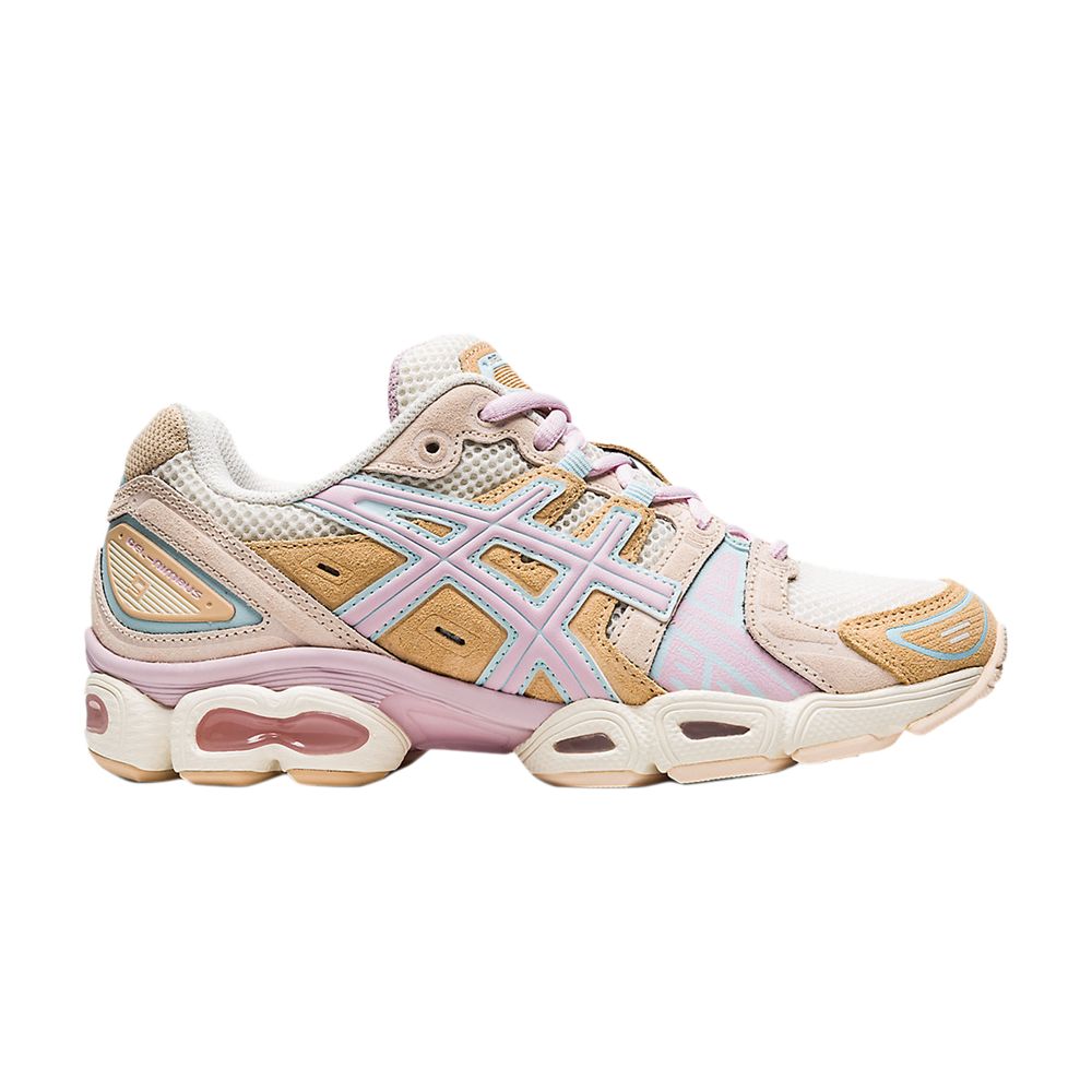 Pre-owned Asics Wmns Gel Nimbus 9 'tan Barely Rose' In Cream