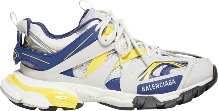 Balenciaga Track Sneaker 'White Dark Blue Yellow' - 542023 W3AC4 9471 - White | GOAT