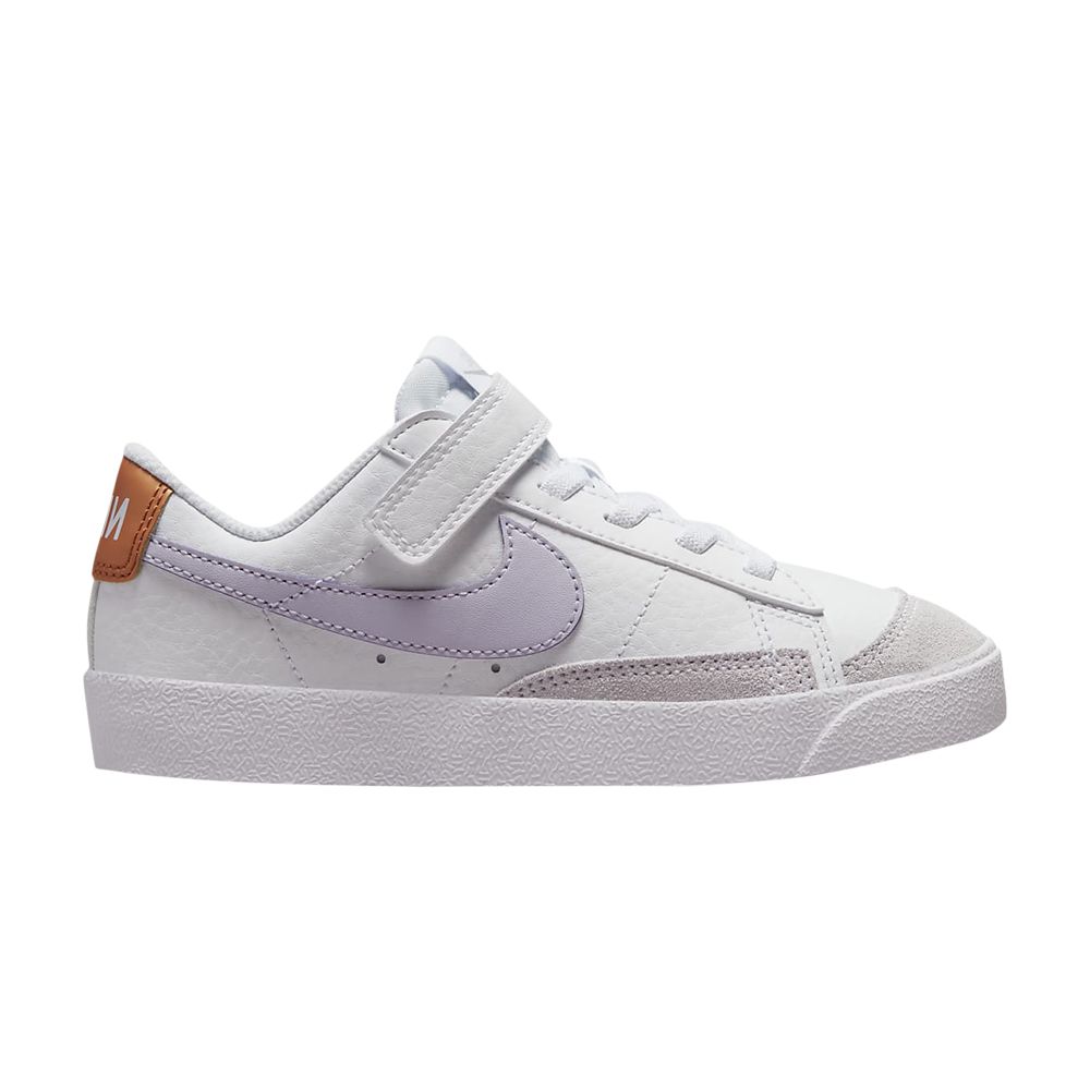 Pre-owned Nike Blazer Low '77 Ps 'white Barely Grape' | Kid's Size 3