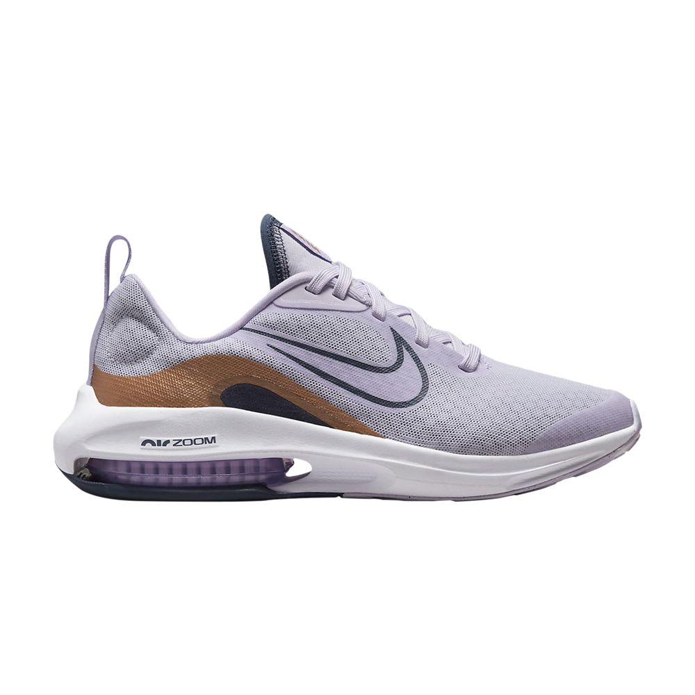 Pre-owned Nike Air Zoom Arcadia 2 Gs 'barely Grape Metallic Copper' | Purple | Kid's Size 3.5