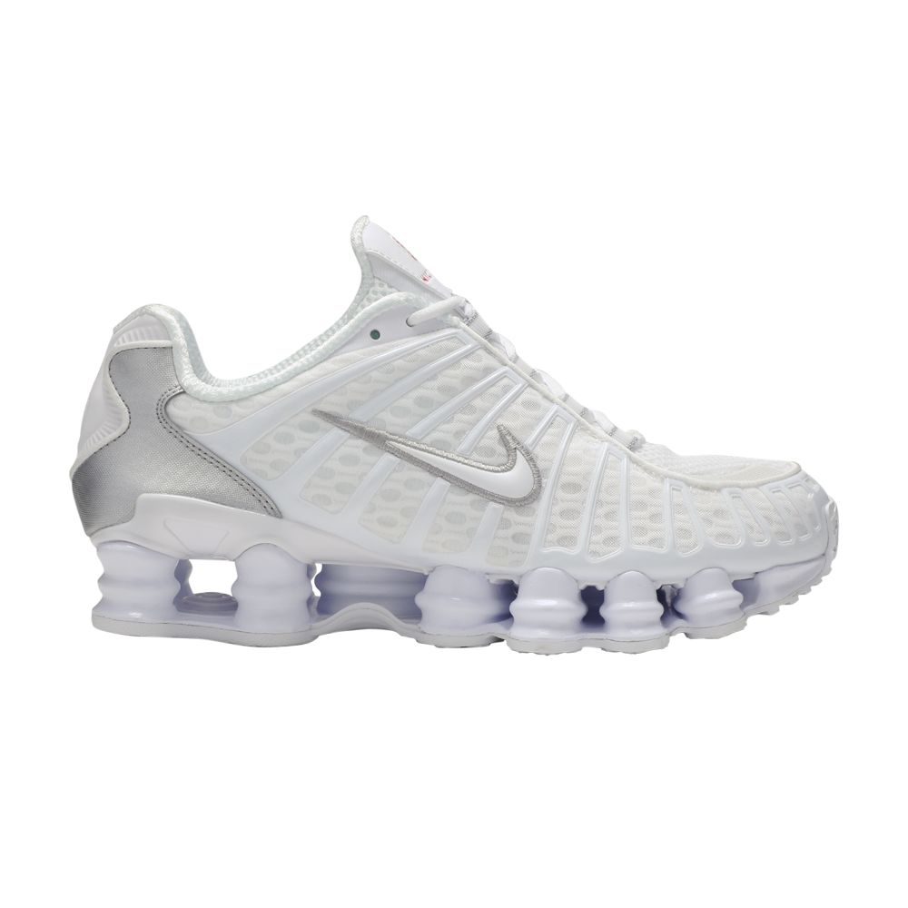 Nike Wmns Shox TL 'White Silver' 2019 | Women's Size 10 - AR3566-100-19