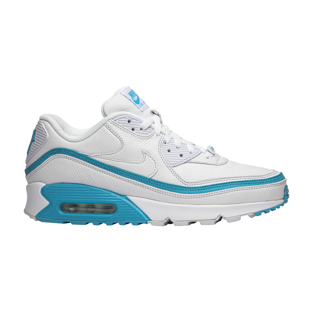 Nike Undefeated x Air Max 90 'White Blue Fury' | Men's Size 5