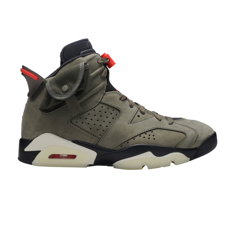 Travis Scott x Air Jordan 6 Retro 'Olive' | Green | Men's Size 7.5