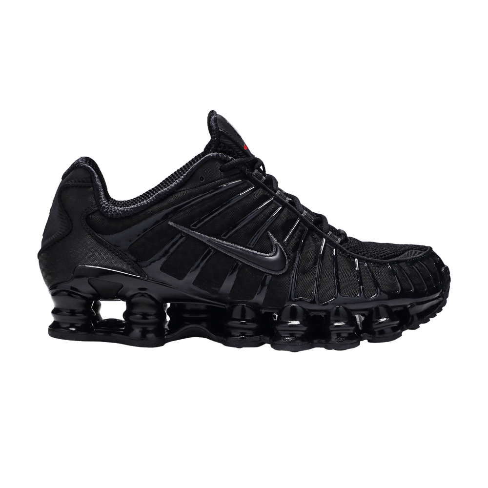 Black and gold nike hotsell shox
