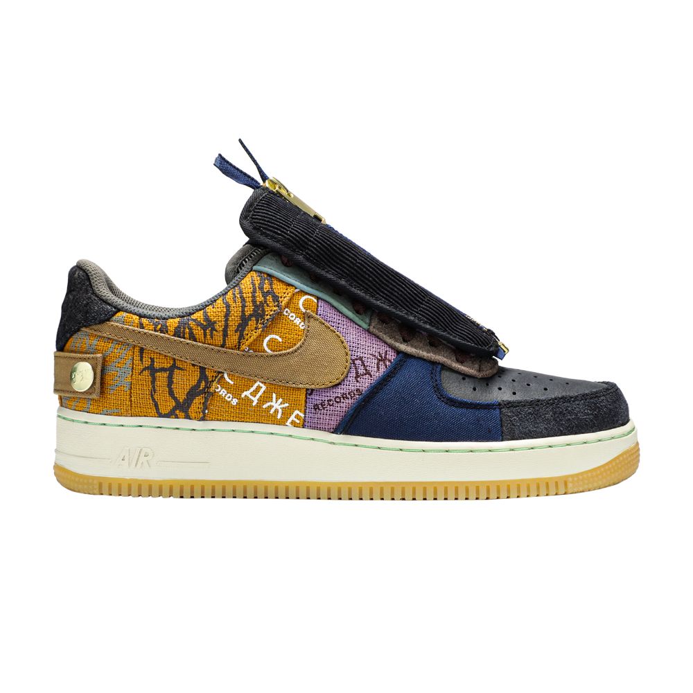 Nike Travis Scott x Air Force 1 Low 'Cactus Jack' | Multi-Color | Men's Size 5.5