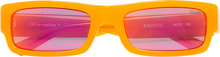 Gucci - Rectangular Sunglasses - Orange Fluo - Gucci Eyewear