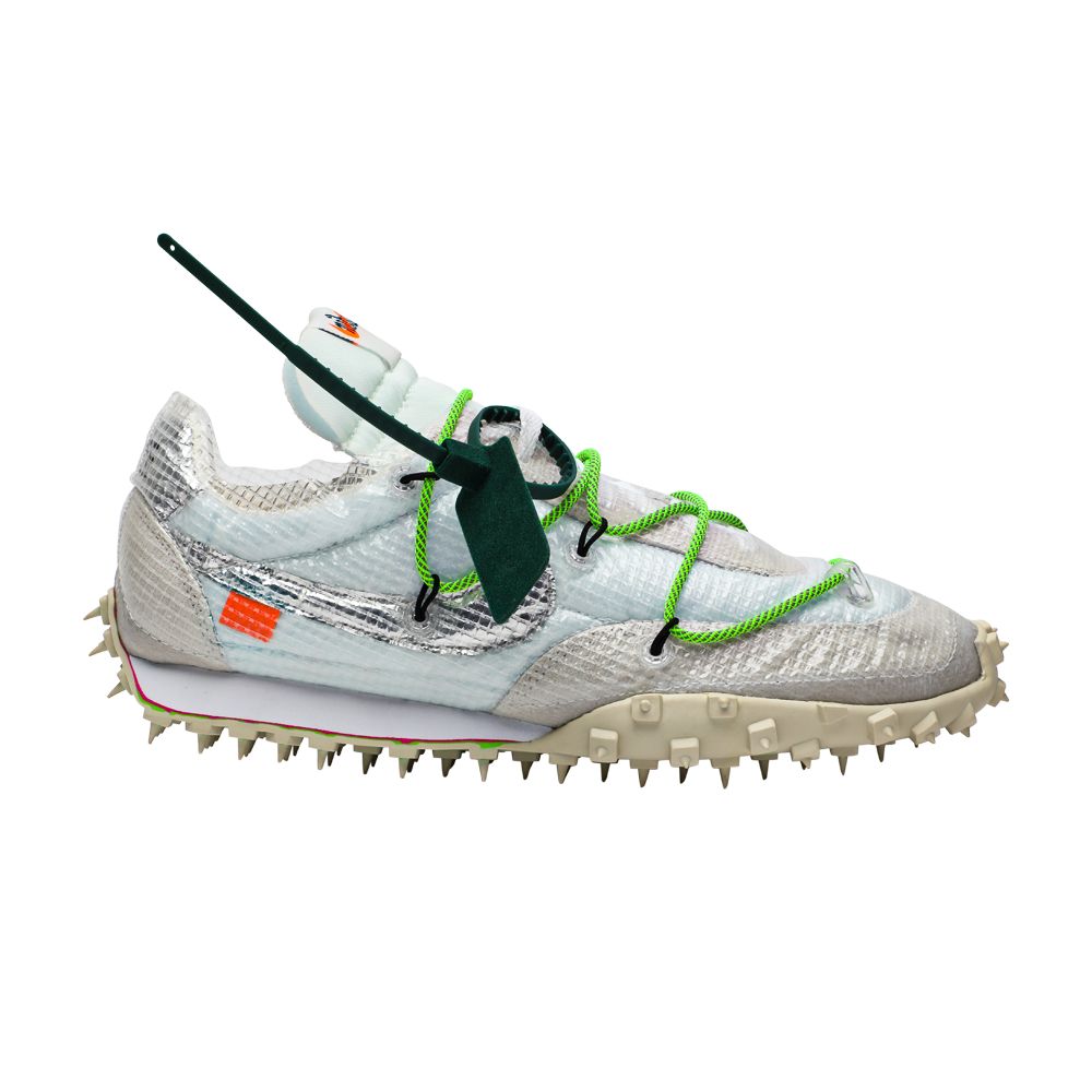 Nike Off-White x Wmns Waffle Racer 'Electric Green' | Women's Size 5