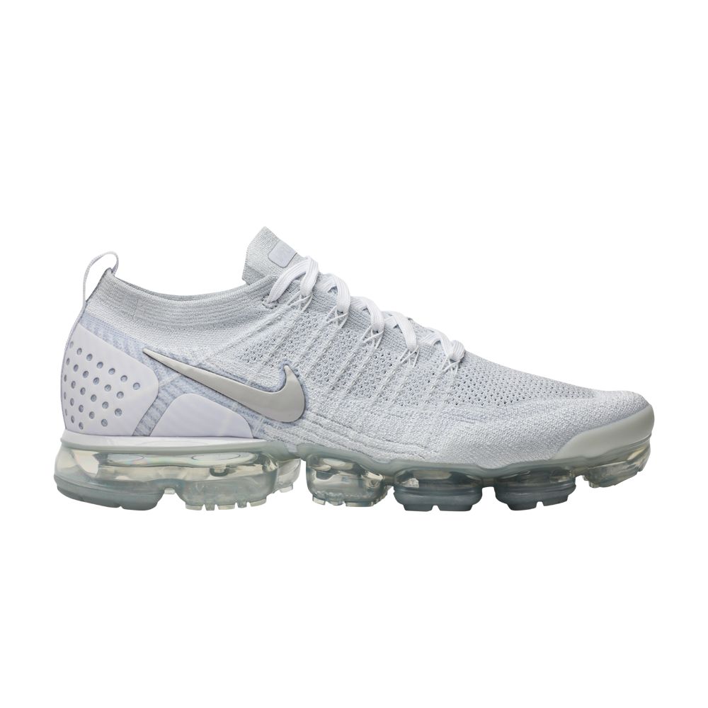 Nike Air VaporMax Flyknit 2 'Vast Grey' | White | Men's Size 10