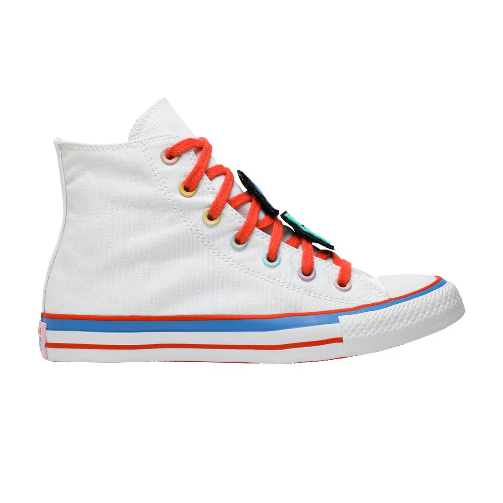 Converse Millie Bobby Brown x Wmns Chuck Taylor All Star Hi 'Marina' | White | Women's Size 7