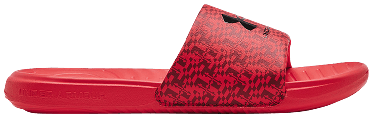 Under Armour Ansa Graphic Slide Red Digi Camo