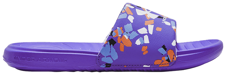 Under Armour Ansa Graphic Slide GS Confetti Brush