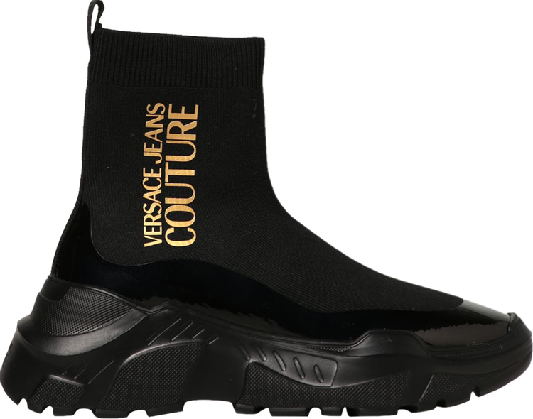 Versace Wmns Speedtrack Socks 'Black Gold'