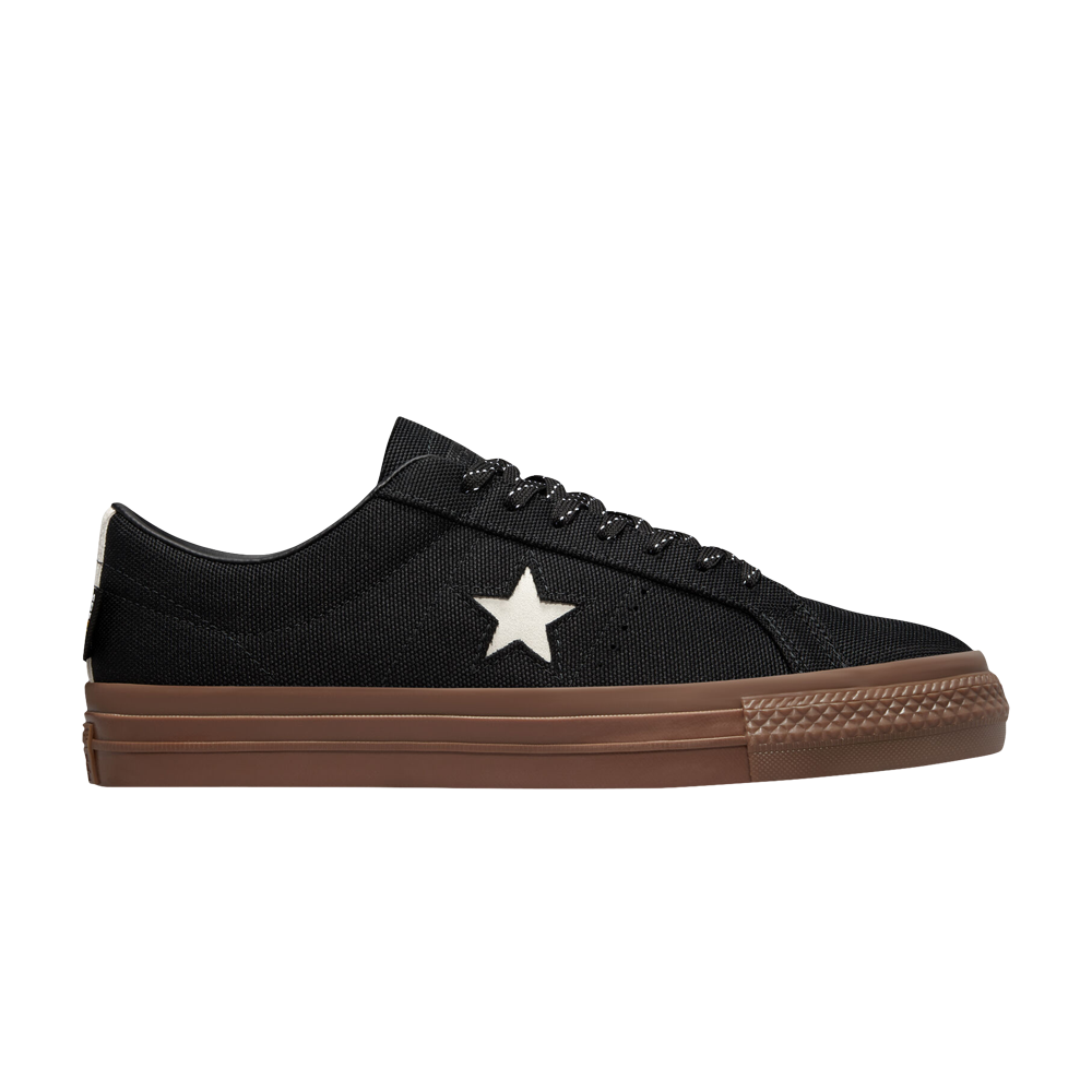 Pre-owned Converse One Star Pro Low 'black Dark Gum'
