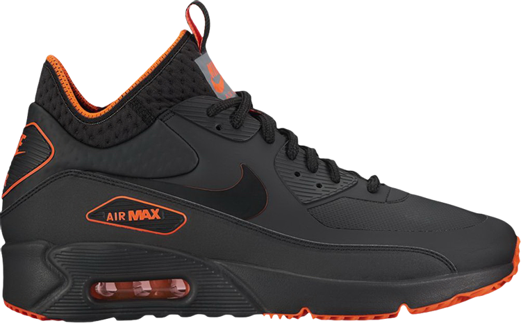 Nike Air Max 90 Ultra Mid Winter Black/Orange