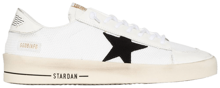 Golden Goose Wmns Stardan White Black