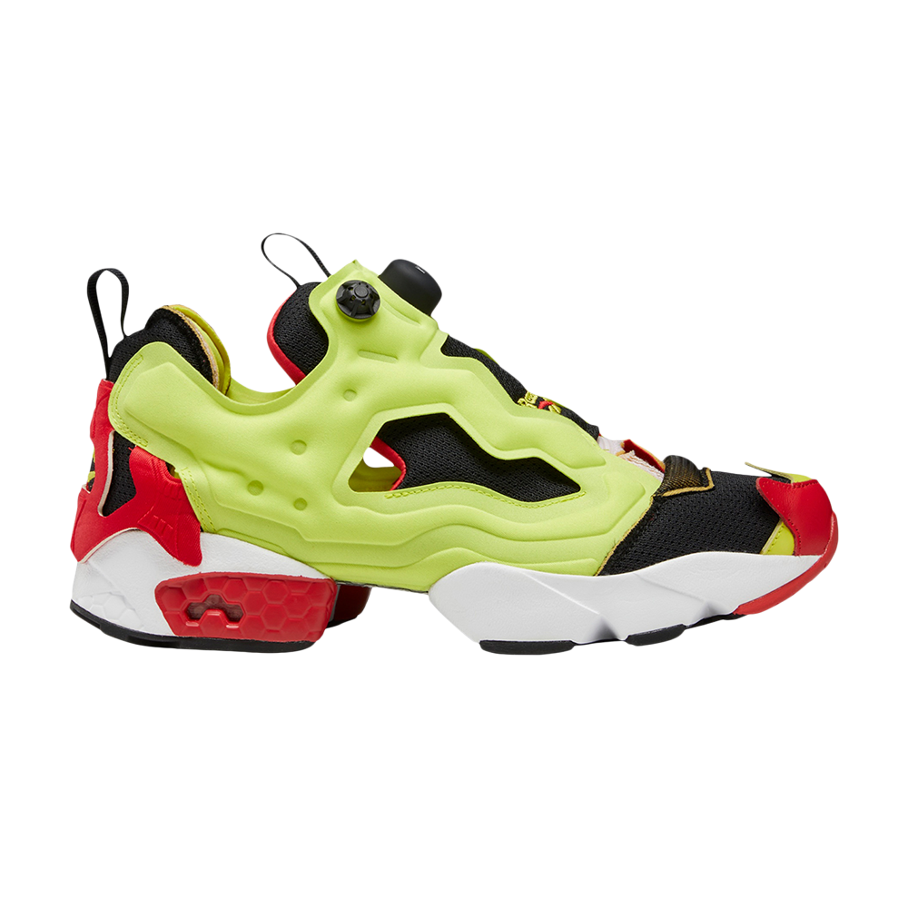 Pre-owned Reebok Maison Margiela X Instapump Fury 'memory Of - Citron' In Yellow