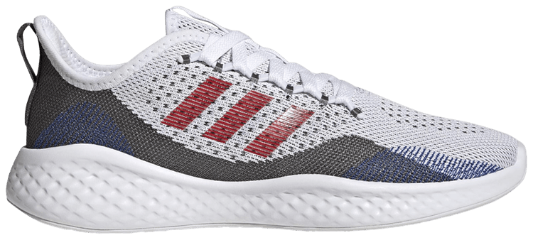 Adidas Fluidflow 20 White Vivid Red
