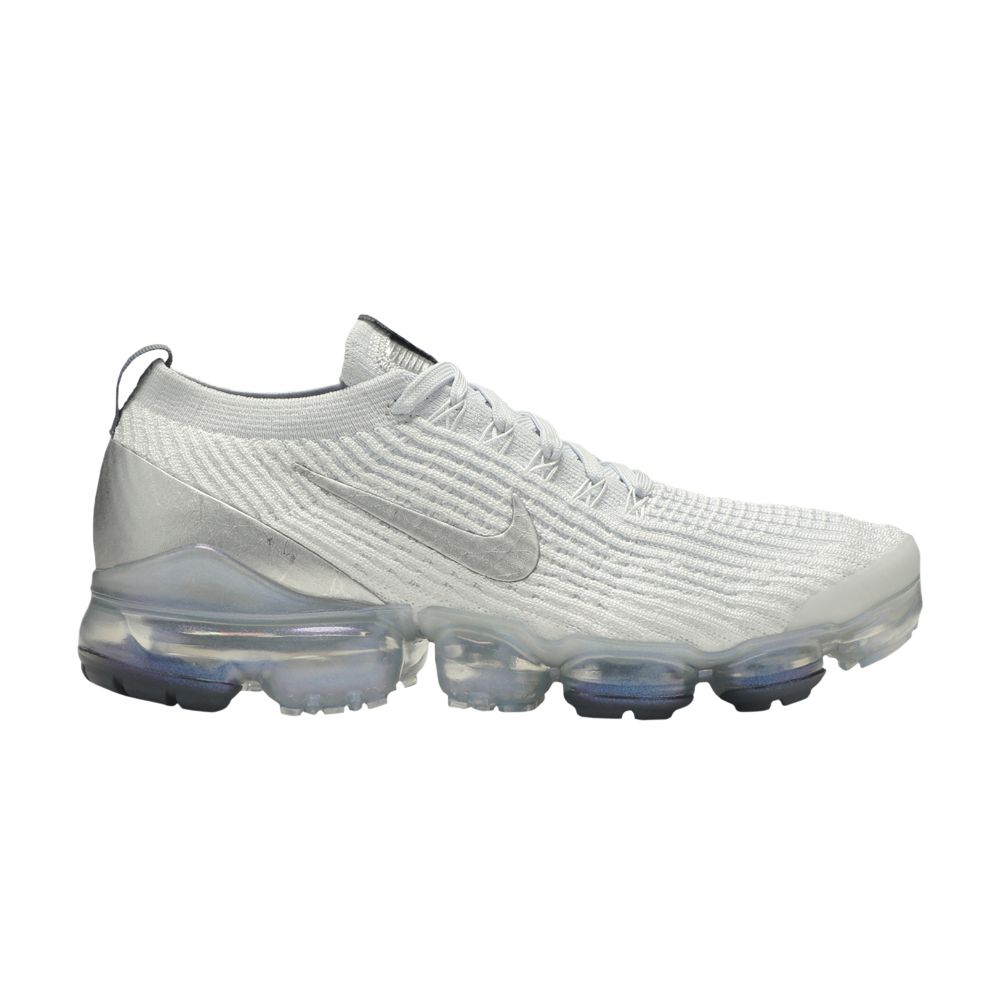 Nike Wmns Air VaporMax Flyknit 3 'White Silver' | Women's Size 4