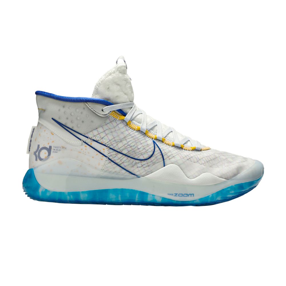 Nike Zoom KD 12 'Warriors Home' | White | Men's Size 11.5
