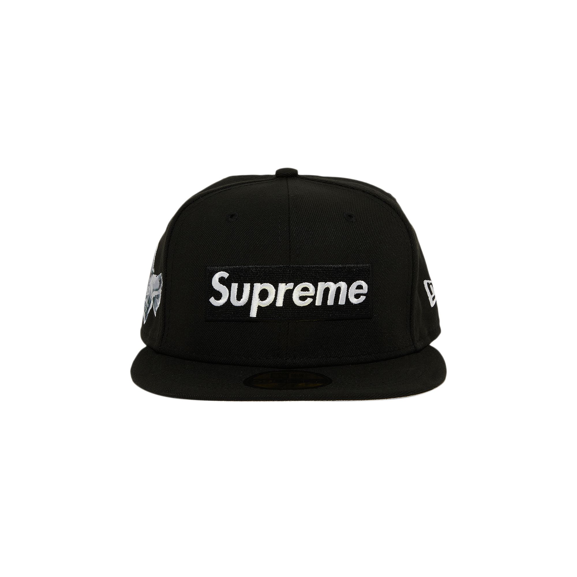 Supreme Money Box Logo New Era 'Black' | Men's Size 7.125