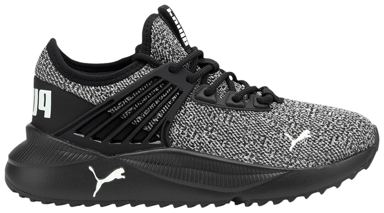 Puma Pacer Future Knit Jr Black White