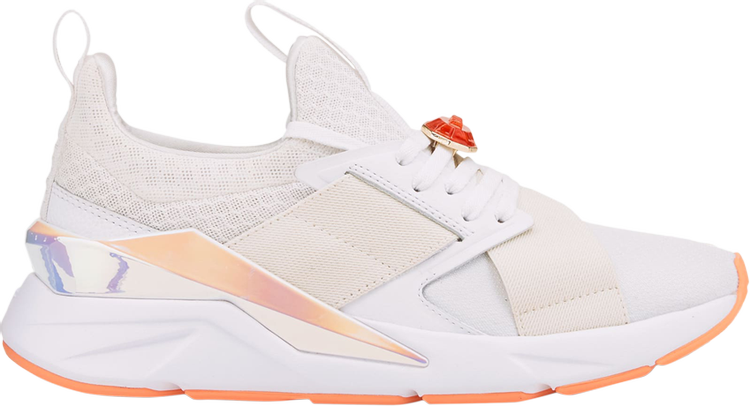 Wmns Muse X5 Crystal G 'White Peach Pink'