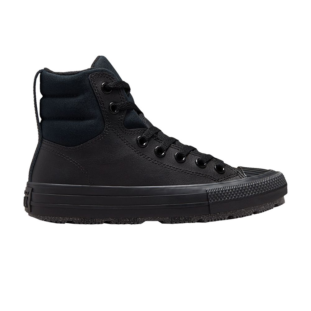 Pre-owned Converse Chuck Taylor All Star Berkshire Boot Gs 'black Iron Grey' | Kid's Size 5.5