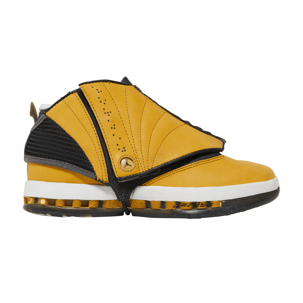 jordan 16 black and gold