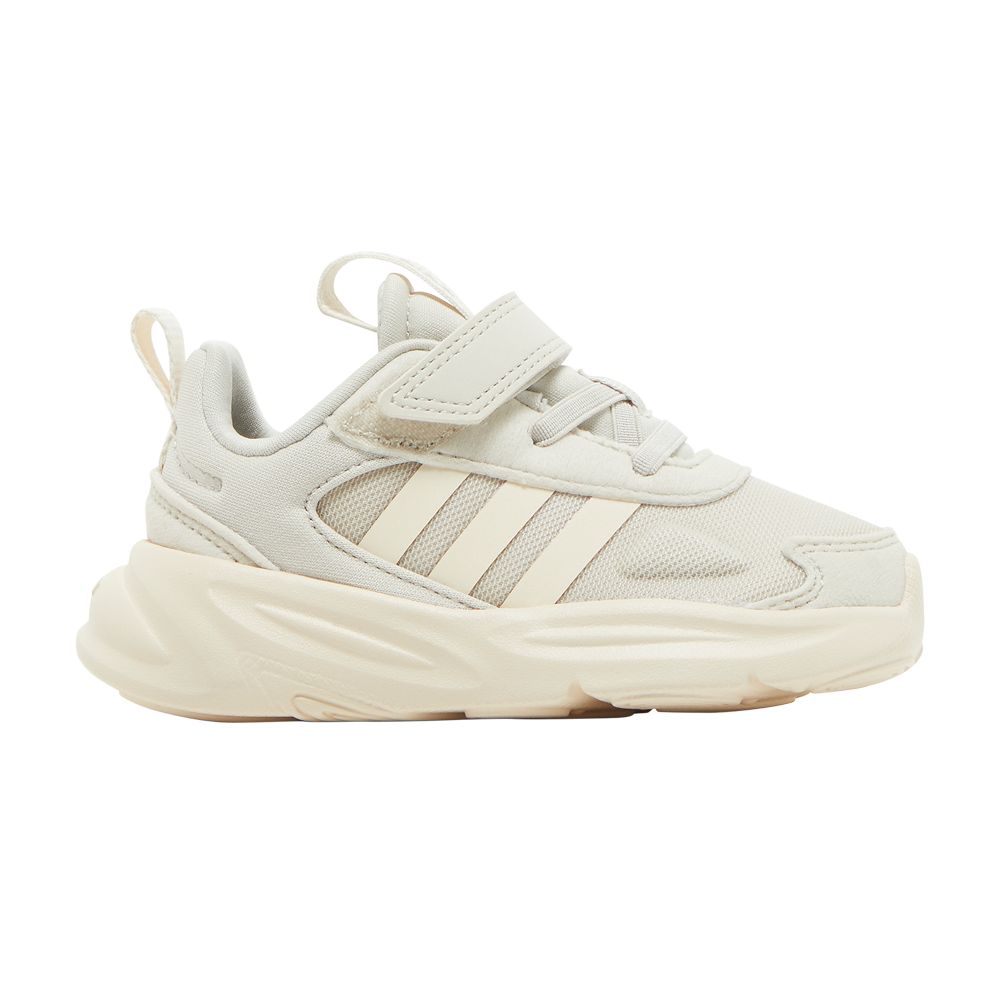 Pre-owned Adidas Originals Adidas Ozelle I 'aluminium Grey' | Cream | Infant Size 7.5 In White