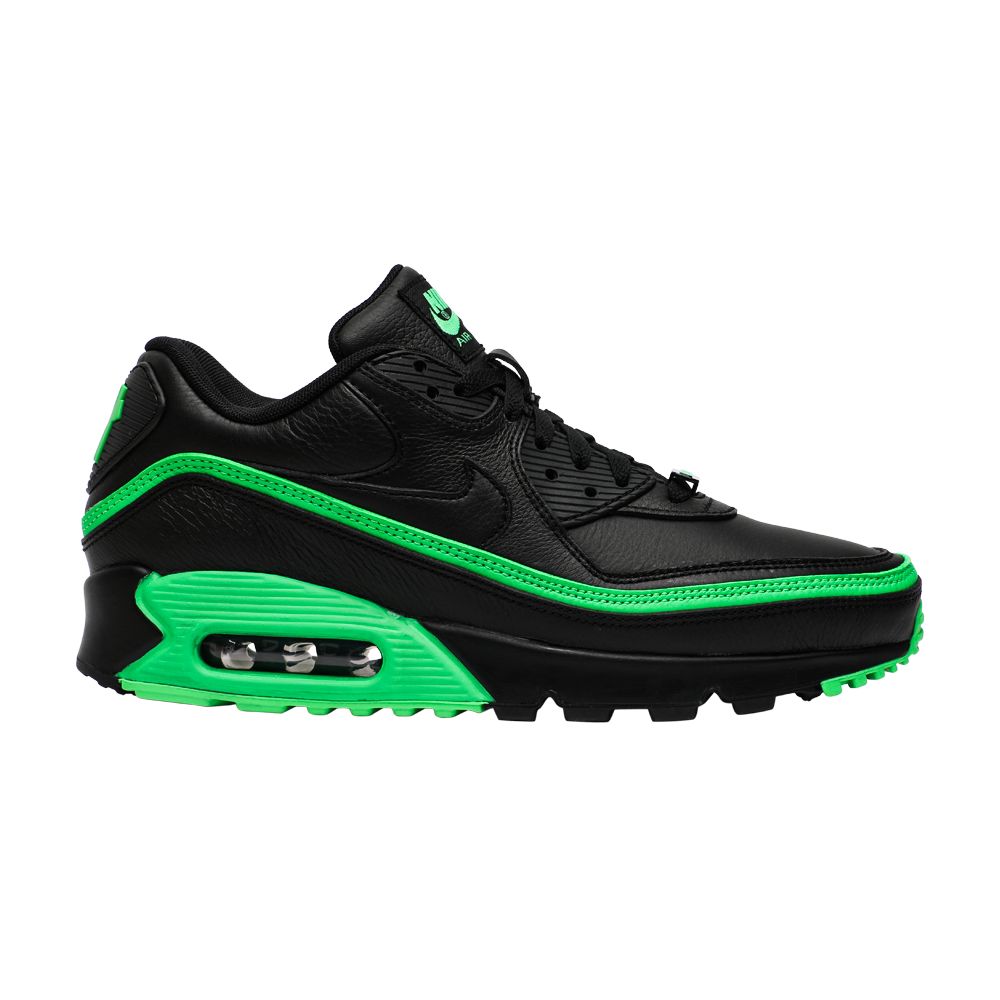 Nike Undefeated x Air Max 90 'Black Green Spark' | Men's Size 10.5