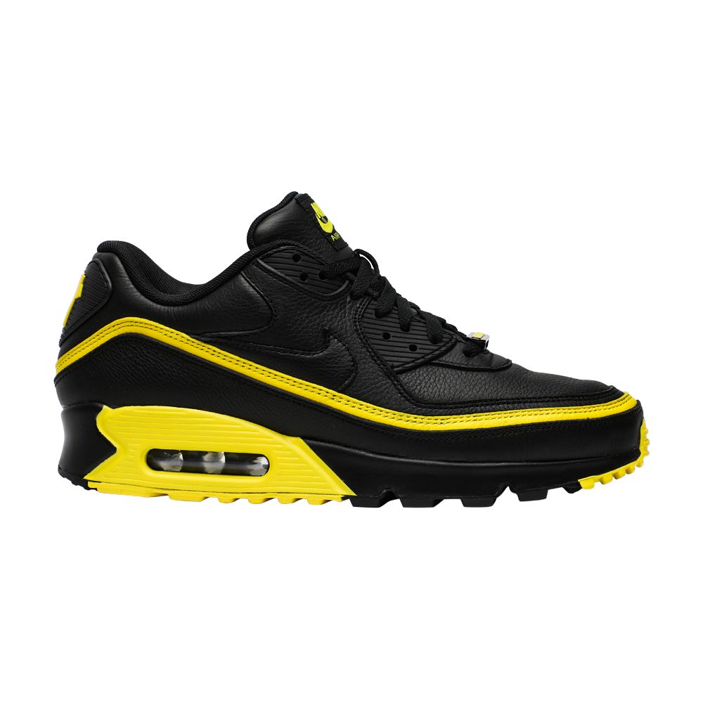 Nike Undefeated x Air Max 90 'Black Optic Yellow' | Men's Size 8.5