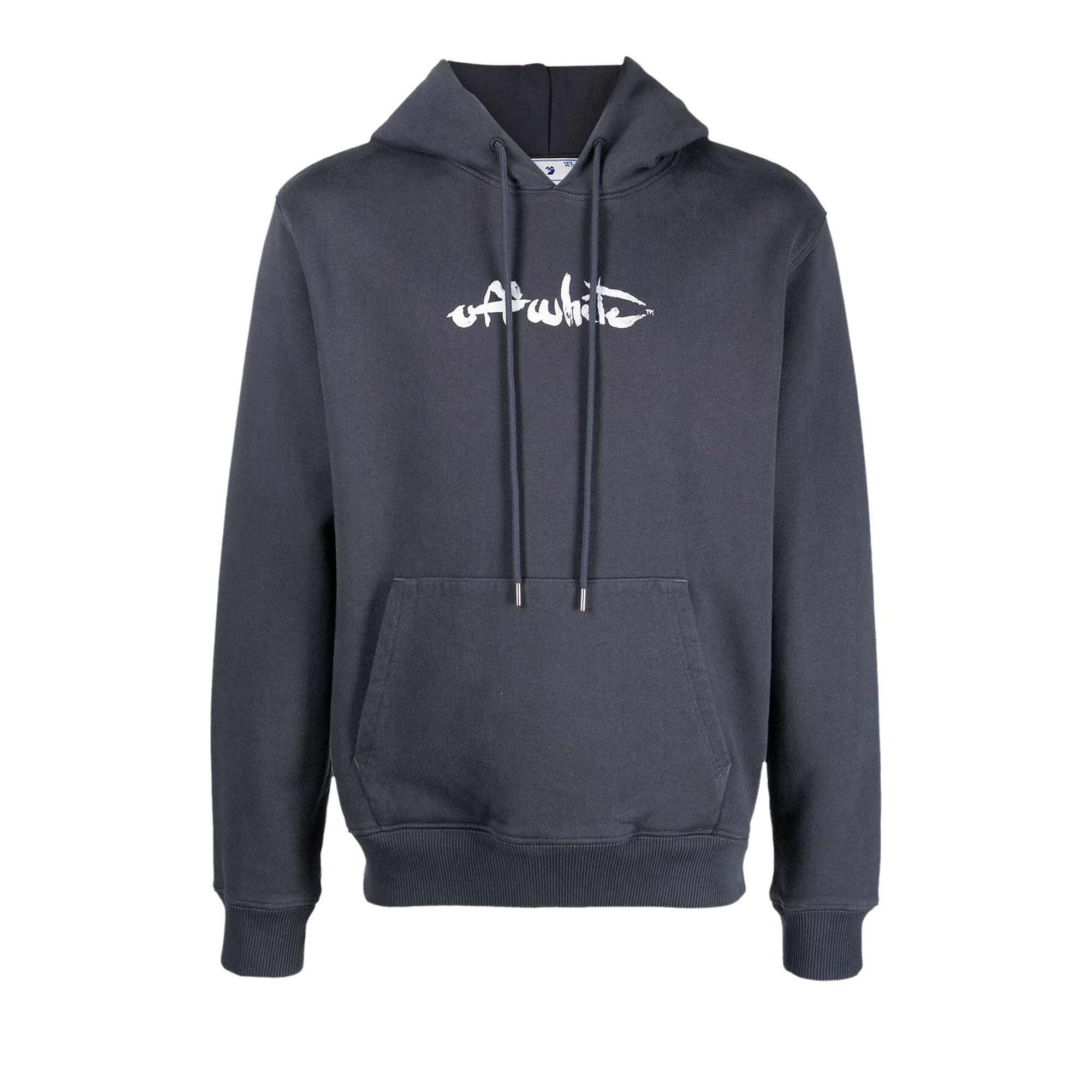 Off-White Paint Arrow Slim Hoodie 'Outerspace/White' | Pink | Men's Size L