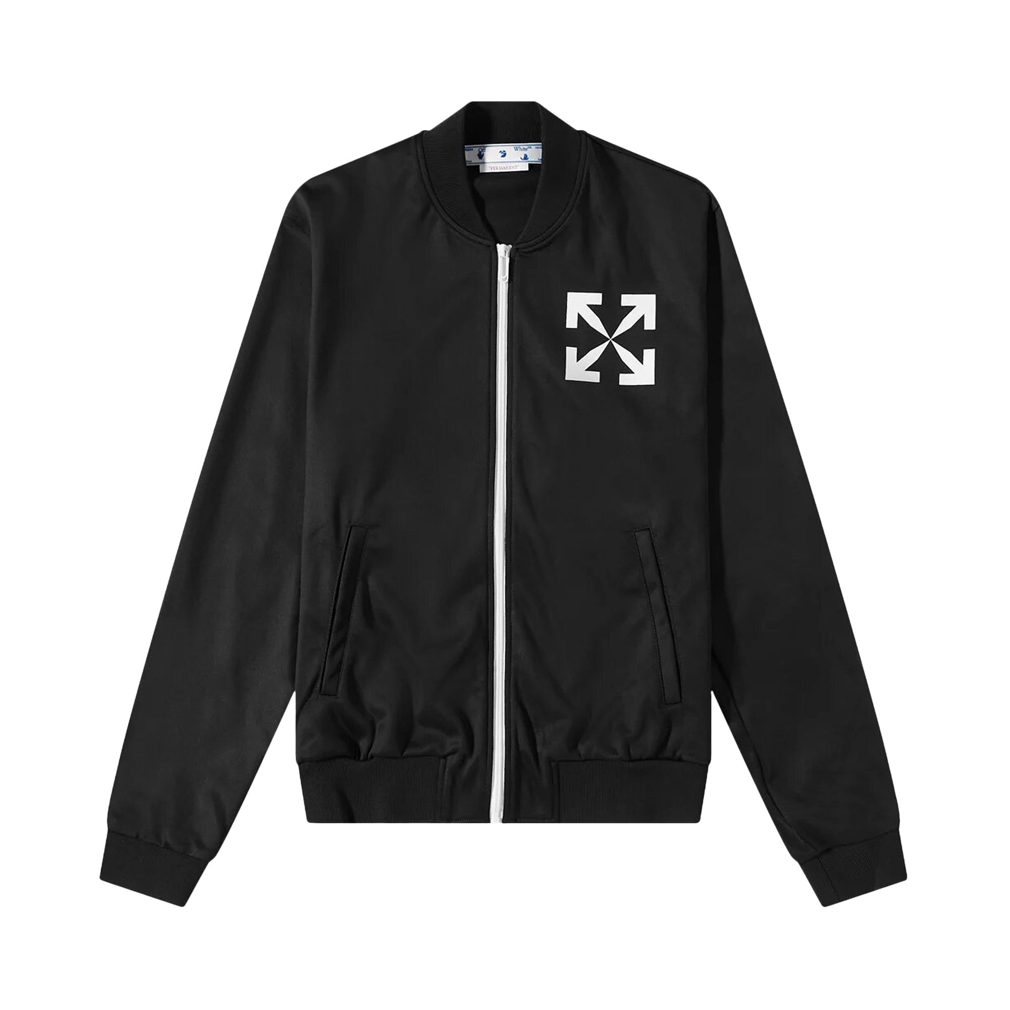 Off-White Single Arrow Slim Tracktop 'Black/White' | Men's Size XL